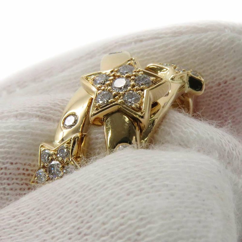 シャネル リング コメット ダイヤモンド K18YGイエローゴールド リングサイズ約13号 J1130 CHANEL 指輪 ジュエリー