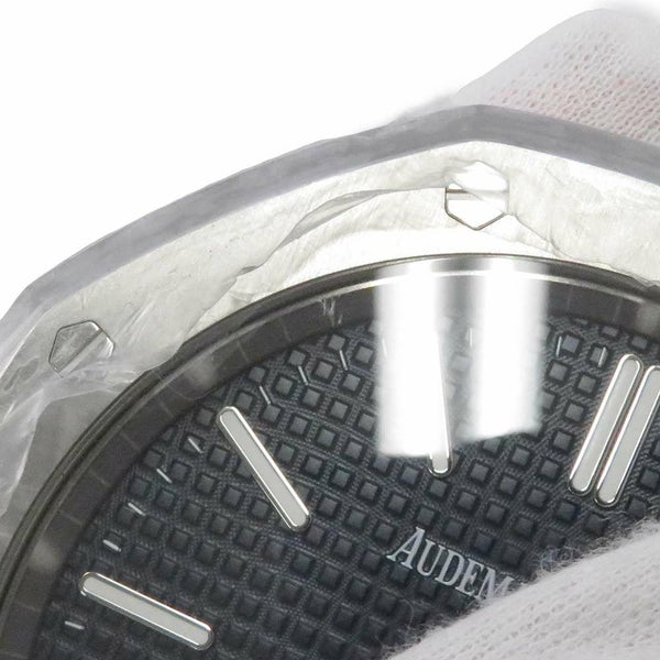 オーデマピゲ ロイヤルオーク テーブルクロック 50周年記 世界限定2250本 ブルー文字盤 置時計