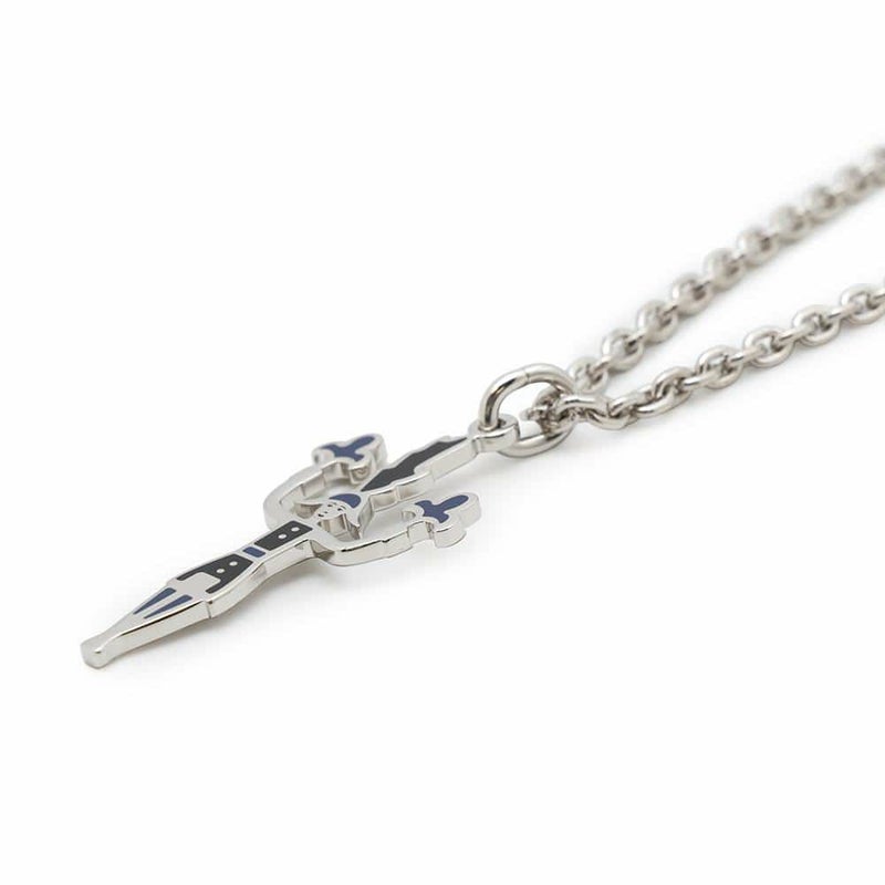 エルメス ネックレス 花火師 カザックニュイ/シルバー金具 HERMES アクセサリー メンズ