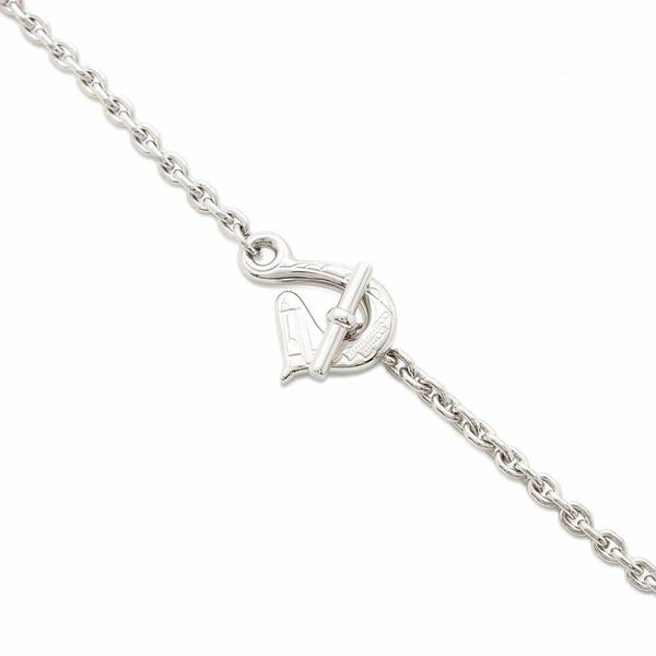 エルメス ネックレス 花火師 カザックニュイ/シルバー金具 HERMES アクセサリー メンズ