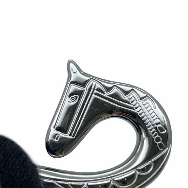 エルメス ネックレス 花火師 カザックニュイ/シルバー金具 HERMES アクセサリー メンズ