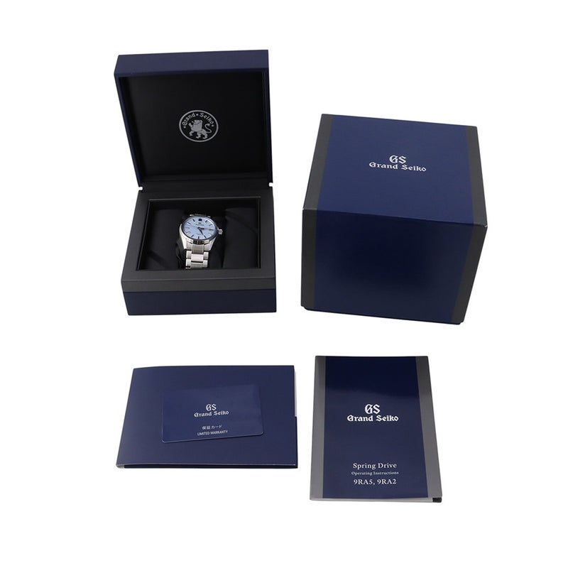 セイコー グランドセイコー AJHH特別限定モデル SLGA017 SEIKO 255本限定 雪白ブルー文字盤