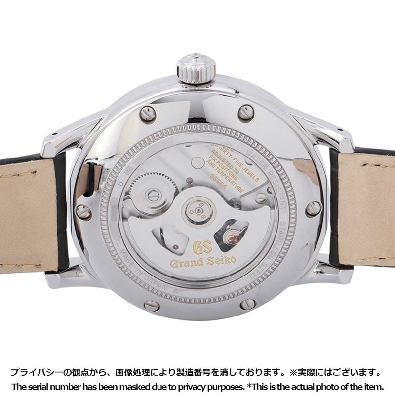 セイコー グランドセイコー エレガンスコレクション SBGM255 SEIKO 腕時計 白文字盤 雪雫
