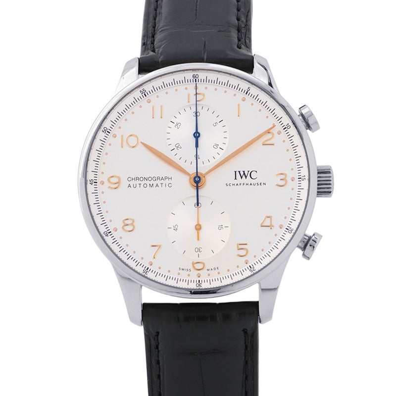 IWC ポルトギーゼ クロノグラフ オートマチック IW371604 腕時計 ウォッチ シルバー文字盤