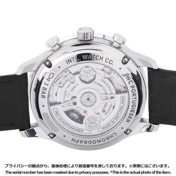 IWC ポルトギーゼ クロノグラフ オートマチック IW371604 腕時計 ウォッチ シルバー文字盤