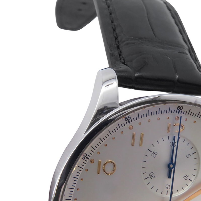 IWC ポルトギーゼ クロノグラフ オートマチック IW371604 腕時計 ウォッチ シルバー文字盤