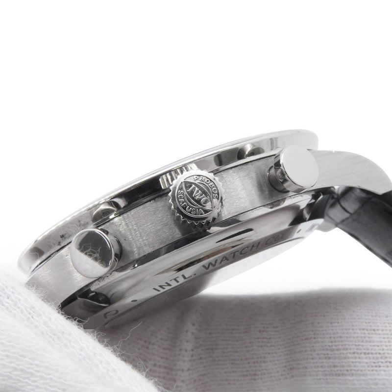 IWC ポルトギーゼ クロノグラフ オートマチック IW371604 腕時計 ウォッチ シルバー文字盤