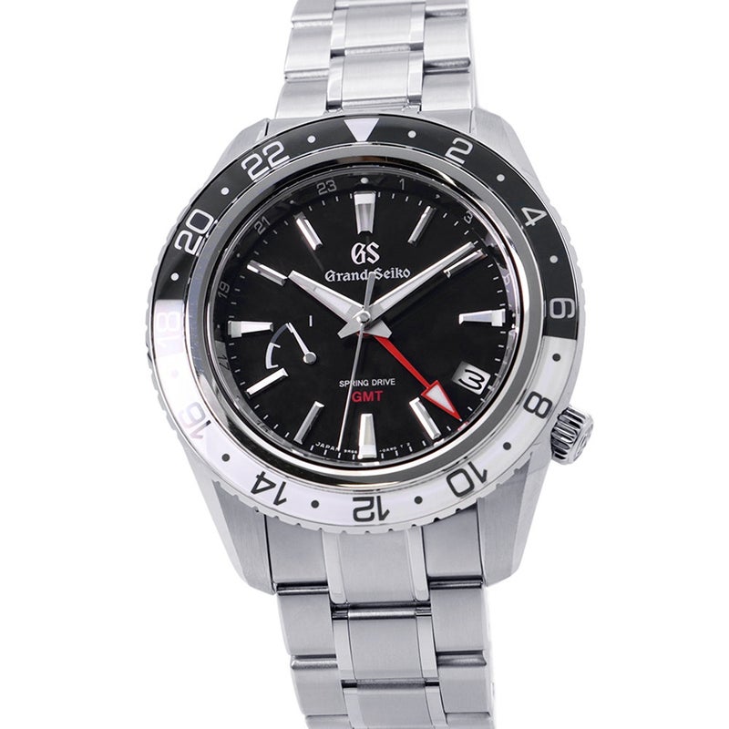 セイコー グランドセイコー スポーツコレクション GMT マスターショップ限定 SBGE277 SEIKO 腕時計 黒文字盤