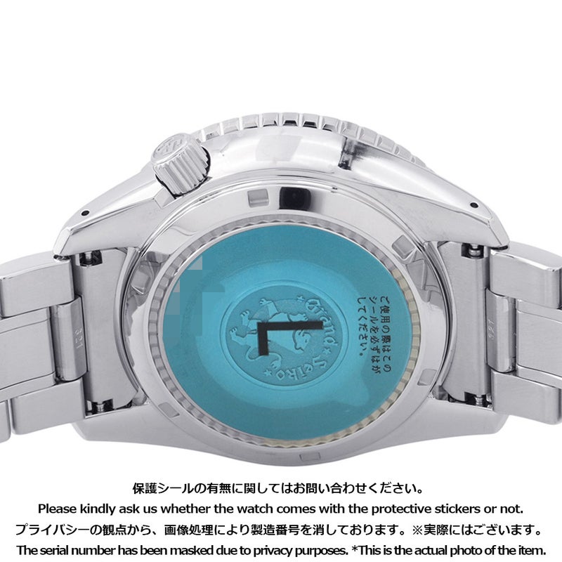 セイコー グランドセイコー スポーツコレクション GMT マスターショップ限定 SBGE277 SEIKO 腕時計 黒文字盤