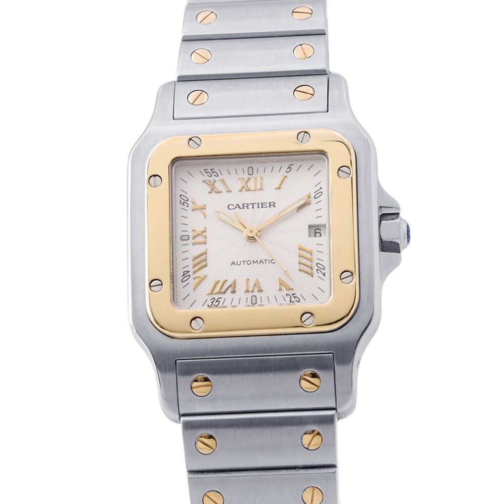 カルティエ サントスガルベ LM W20041C4 Cartier 腕時計 シルバー文字