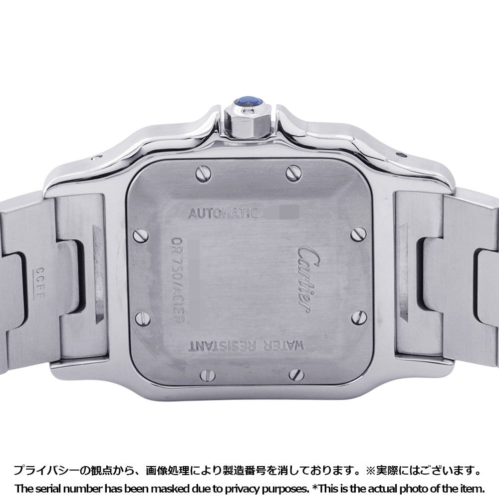 カルティエ サントスガルベ LM W20041C4 Cartier 腕時計 シルバー文字