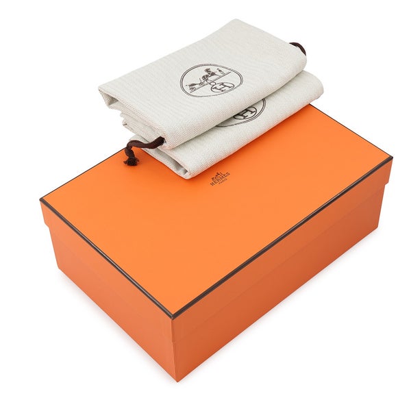 エルメス サンダル ニノン 50 カーフレザー レディースサイズ36 HERMES 靴 黒
