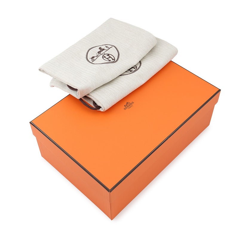 エルメス サンダル シプレ カーフレザー レディースサイズ38 HERMES 靴 黒