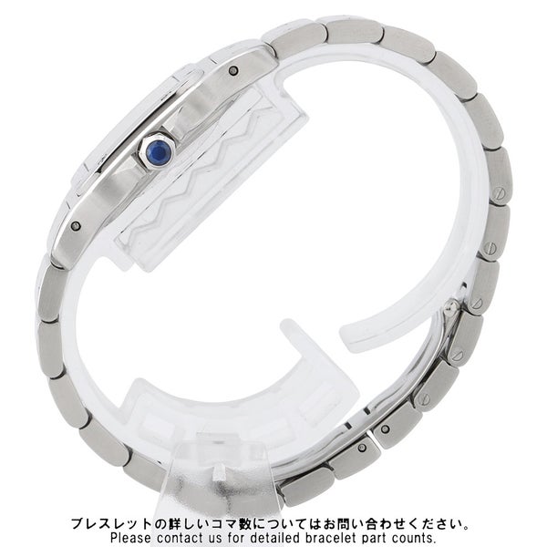 カルティエ サントスガルベ SM W20017D6 Cartier 腕時計 ウォッチ 白文字盤 クォーツ