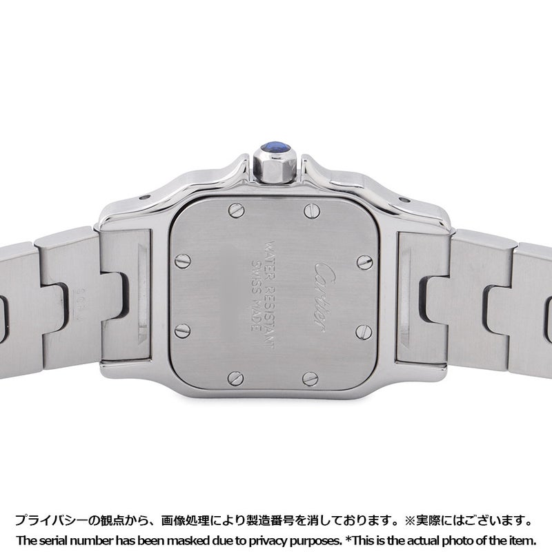 カルティエ サントスガルベ SM W20017D6 Cartier 腕時計 ウォッチ 白文字盤 クォーツ