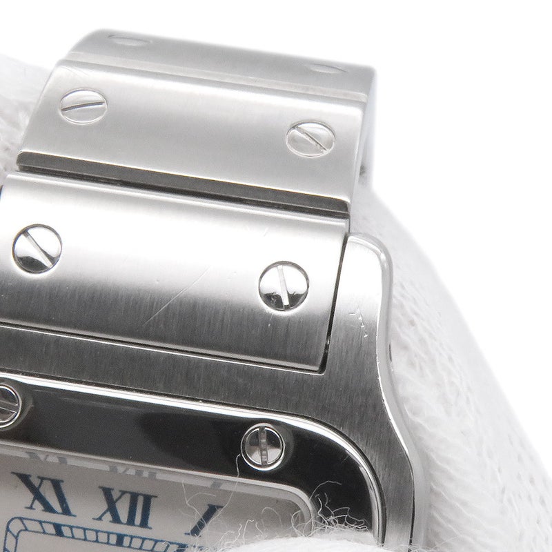 カルティエ サントスガルベ SM W20017D6 Cartier 腕時計 ウォッチ 白文字盤 クォーツ