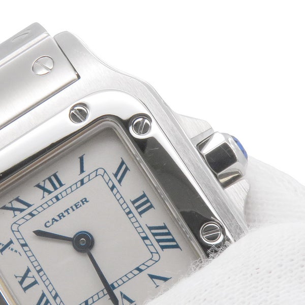 カルティエ サントスガルベ SM W20017D6 Cartier 腕時計 ウォッチ 白文字盤 クォーツ
