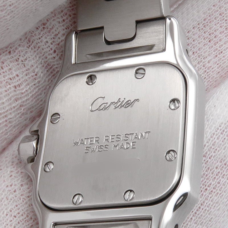 カルティエ サントスガルベ SM W20017D6 Cartier 腕時計 ウォッチ 白文字盤 クォーツ