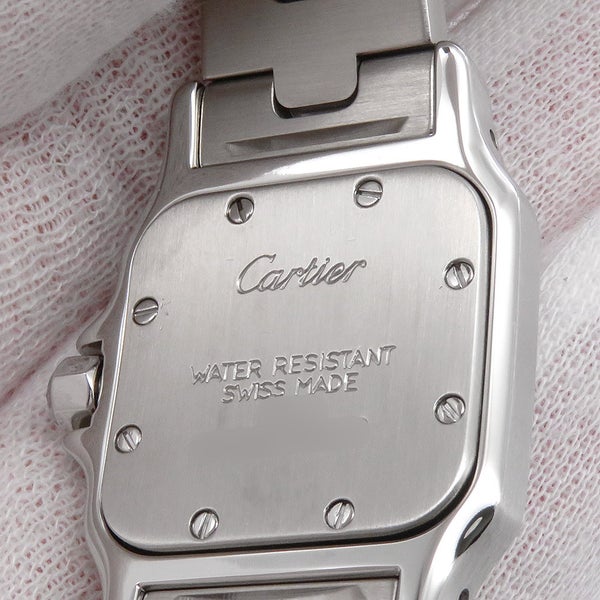 カルティエ サントスガルベ SM W20017D6 Cartier 腕時計 ウォッチ 白文字盤 クォーツ