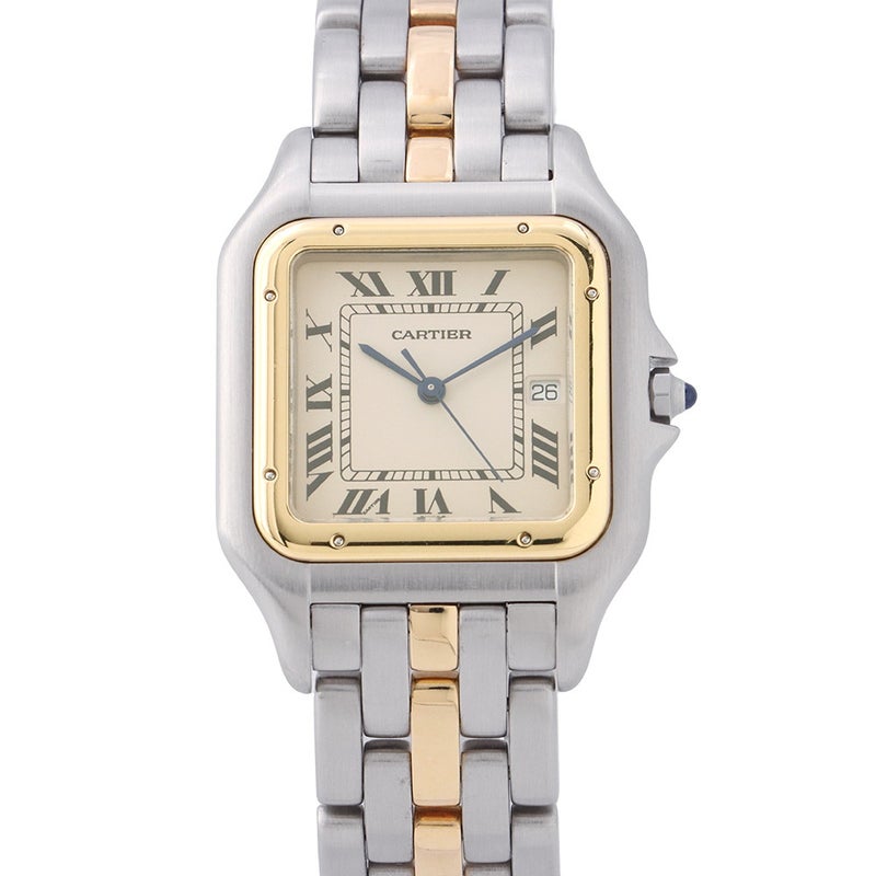 カルティエ パンテール LM 1ロウ 83083441 Cartier 腕時計 アイボリー文字盤