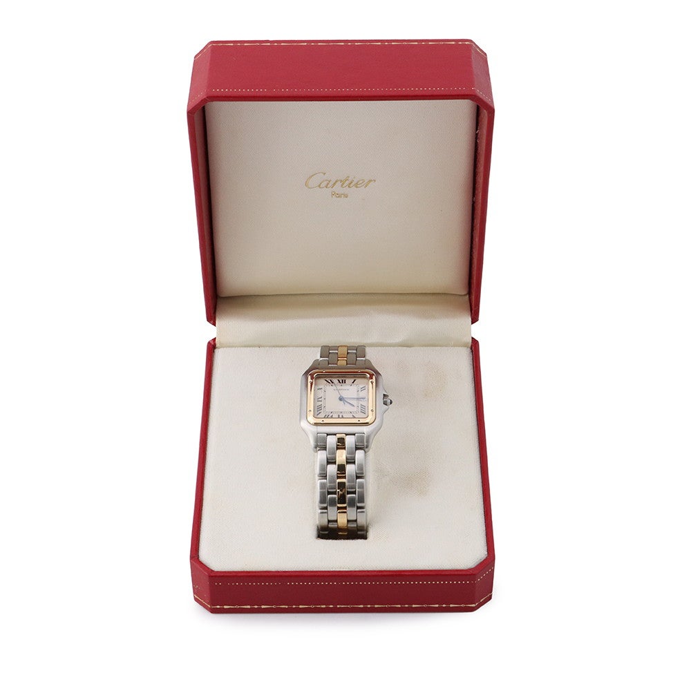 カルティエ パンテール LM 1ロウ 83083441 Cartier 腕時計 アイボリー