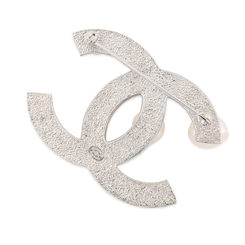 シャネル ブローチ ココマーク ラインストーン フェイクパール メタル B17K A96841 CHANEL アクセサリー