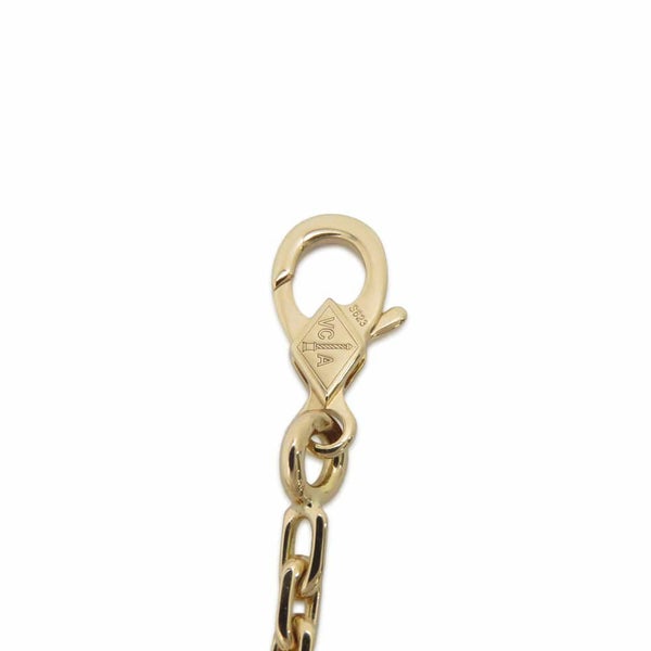 ヴァンクリーフ&アーペル ネックレス マジック アルハンブラ 6モチーフ オニキス マザーオブパール K18YGイエローゴールド VCARD79200