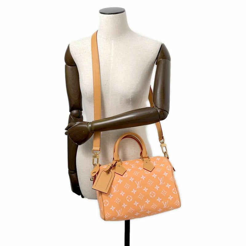 ルイヴィトン 2wayショルダーバッグ  モノグラム・サマーピーチ スピーディ P9 バンドリエール M13912 ミニボストン