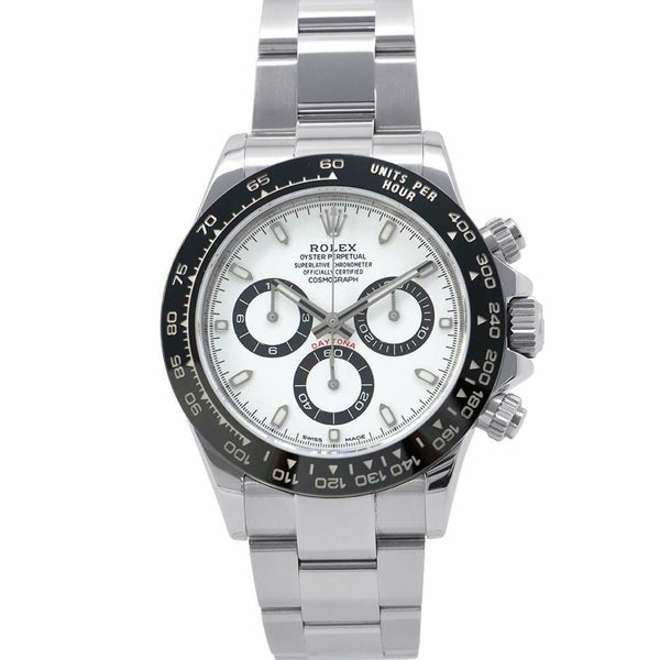 ロレックス コスモグラフ デイトナ ランダムシリアル ルーレット 116500LN ROLEX 腕時計 白文字盤