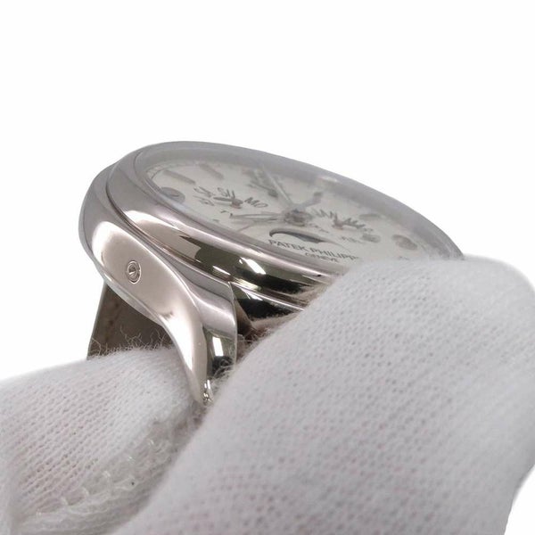 パテックフィリップ コンプリケーション アニュアルカレンダー ムーンフェイズ PATEK PHILIPPE アイボリー文字盤