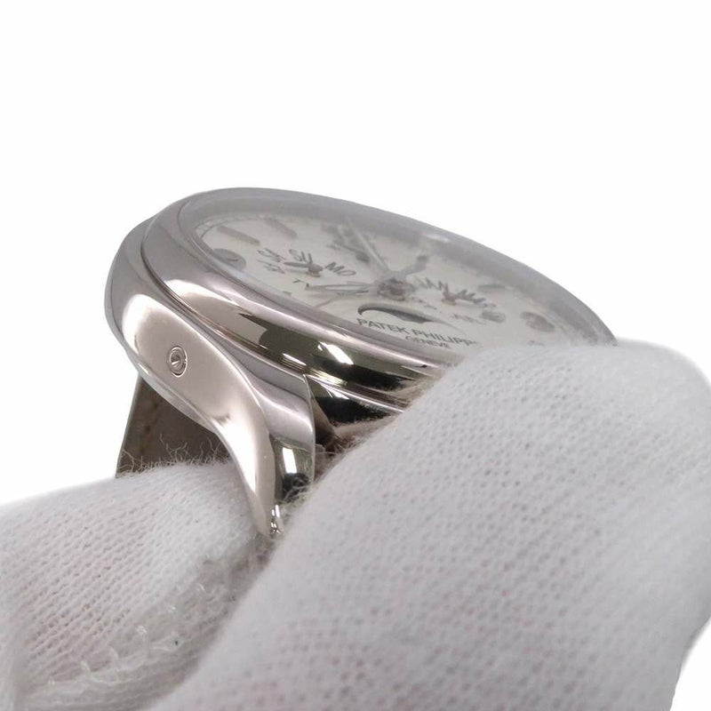 パテックフィリップ コンプリケーション アニュアルカレンダー ムーンフェイズ PATEK PHILIPPE アイボリー文字盤