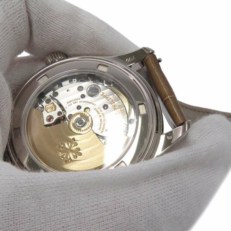 パテックフィリップ コンプリケーション アニュアルカレンダー ムーンフェイズ PATEK PHILIPPE アイボリー文字盤