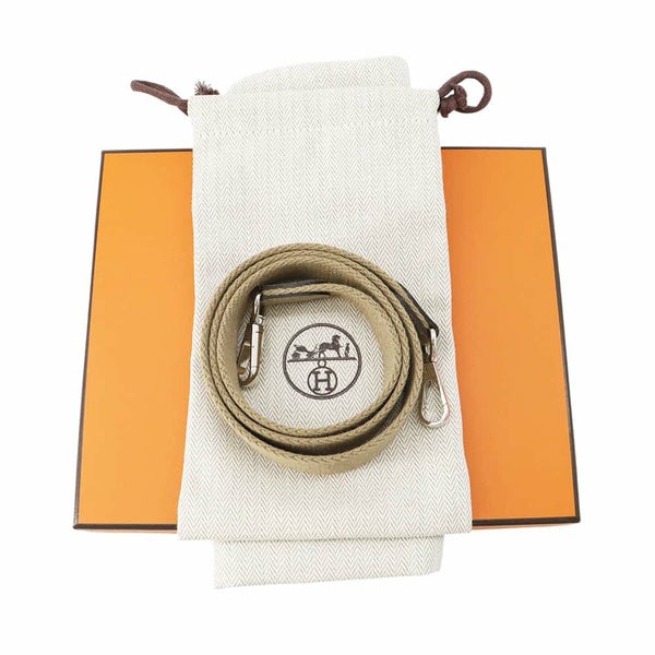 エルメス ショルダーバッグ エブリンTPM ベージュマルファ/シルバー金具 トリヨンクレマンス W刻印 HERMES Evelyne