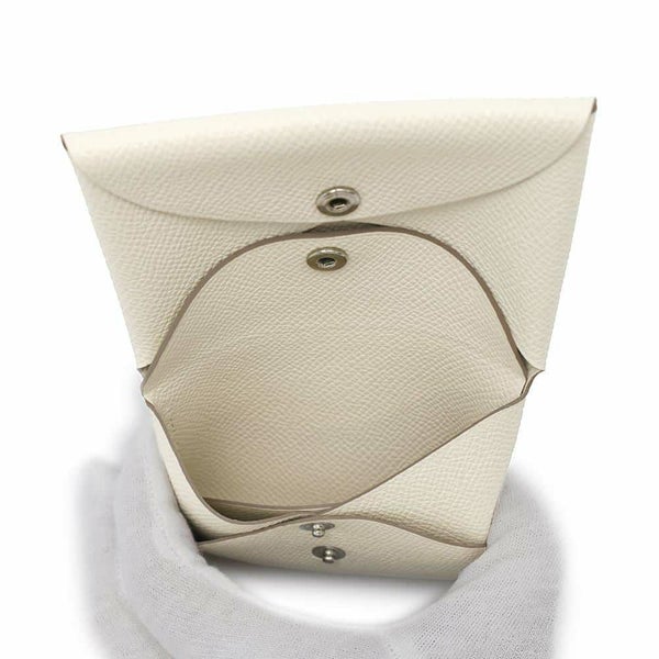 エルメス コインケース カルヴィ デュオ クレ/シルバー金具 エプソン W刻印 財布