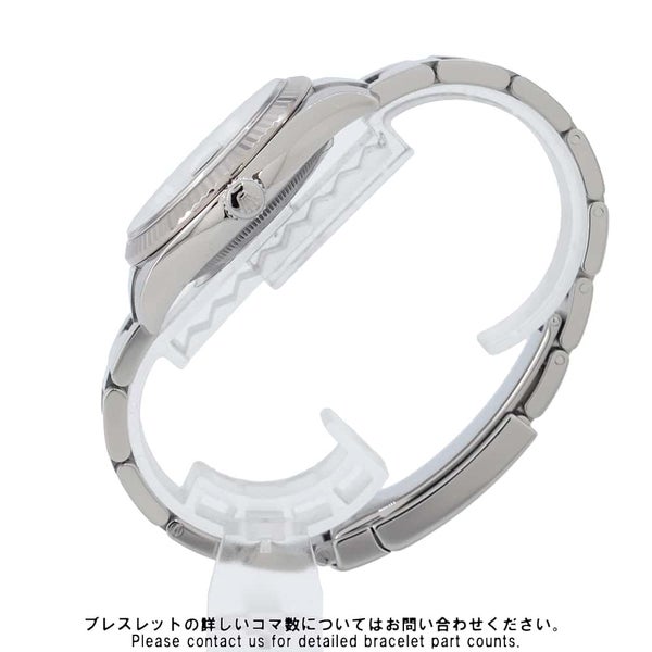 ロレックス デイトジャスト36 SS/K18 10Pダイヤ 116234G ROLEX ブルーホリコン文字盤 コンピューター