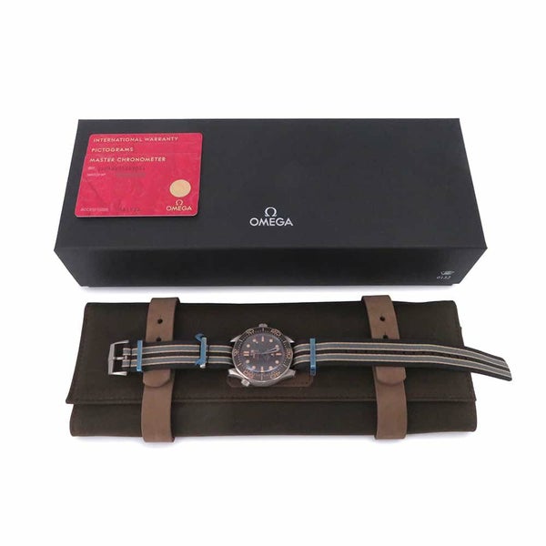 オメガ シーマスター ダイバー 300M 007エディション 210.92.42.20.01.001 OMEGA 腕時計 ブラウン文字盤