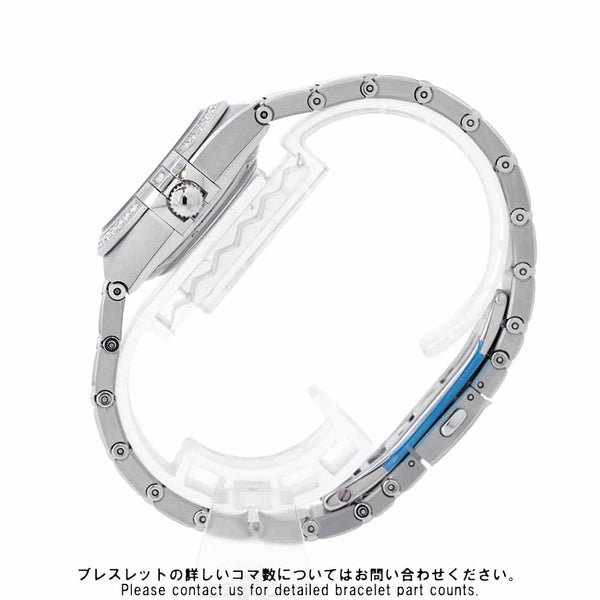 オメガ コンステレーション マンハッタン ダイヤベゼル 131.15.29.20.53.001 OMEGA 腕時計 ブルー文字盤 11Pダイヤ