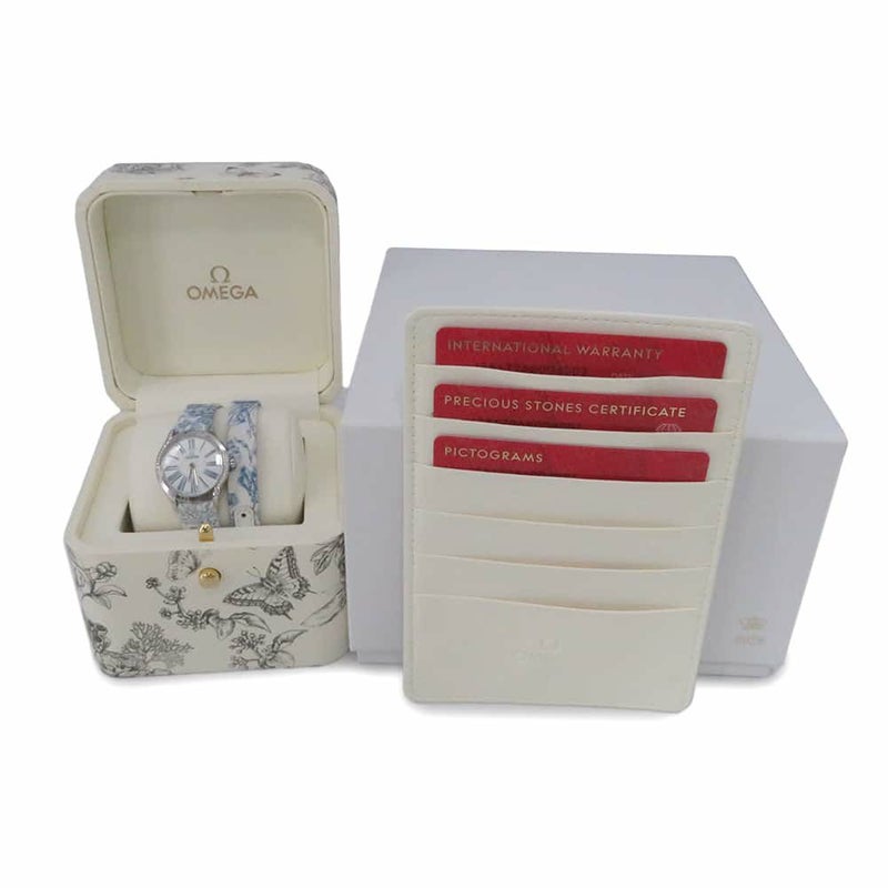 オメガ デ・ヴィル ミニ トレゾア ダイヤ 428.17.26.60.04.001 OMEGA 腕時計 レディース 白文字盤