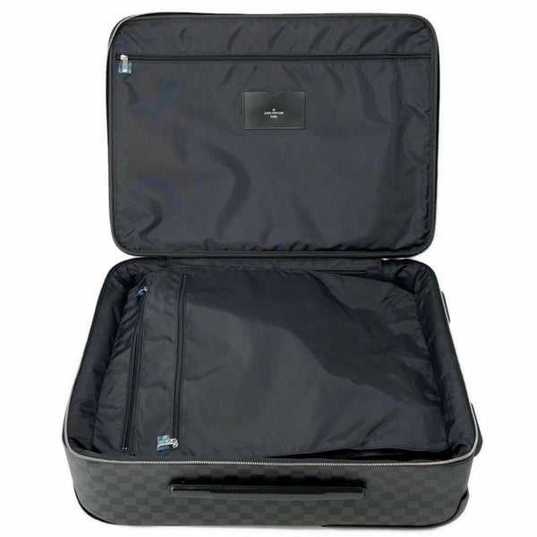 ルイヴィトン キャリーケース ダミエ・グラフィット ペガス55 N23299 LOUIS VUITTON スーツケース 旅行 ブラック 黒