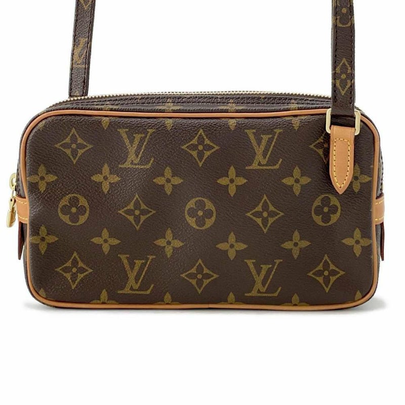 ルイヴィトン ショルダーバッグ モノグラム ポシェット マルリー・バンドリエール M51828 LOUIS VUITTON ヴィトン バッグ 斜め掛け