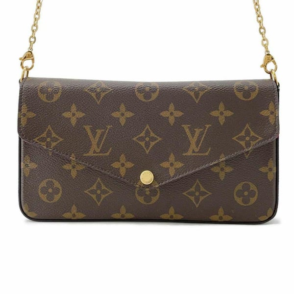 ルイヴィトン チェーンウォレット モノグラム ポシェット・フェリシー M81896 LOUIS VUITTON
