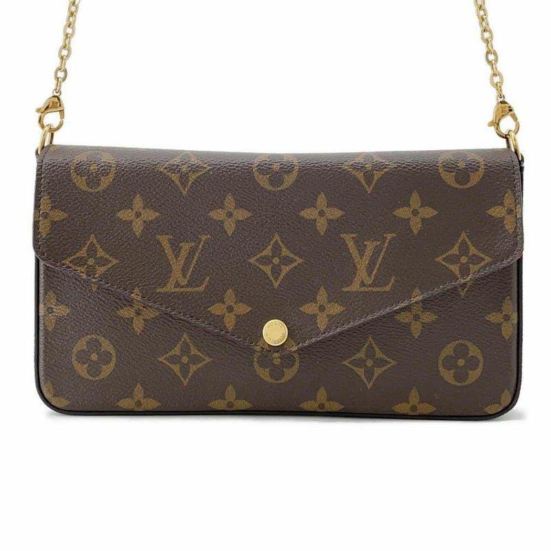 ルイヴィトン チェーンウォレット モノグラム ポシェット・フェリシー M81896 LOUIS VUITTON