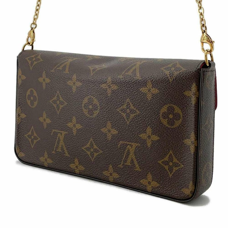 ルイヴィトン チェーンウォレット モノグラム ポシェット・フェリシー M81896 LOUIS VUITTON