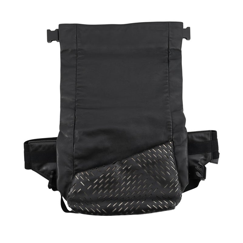 ボッテガヴェネタ ボディバッグ パンチング レザー BOTTEGA VENETA 黒
