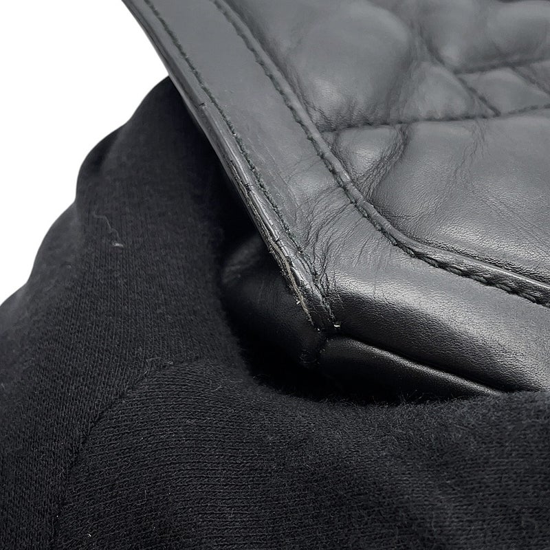ボッテガヴェネタ ボディバッグ パンチング レザー BOTTEGA VENETA 黒