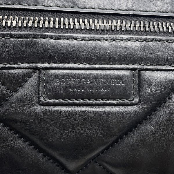 ボッテガヴェネタ ボディバッグ パンチング レザー BOTTEGA VENETA 黒