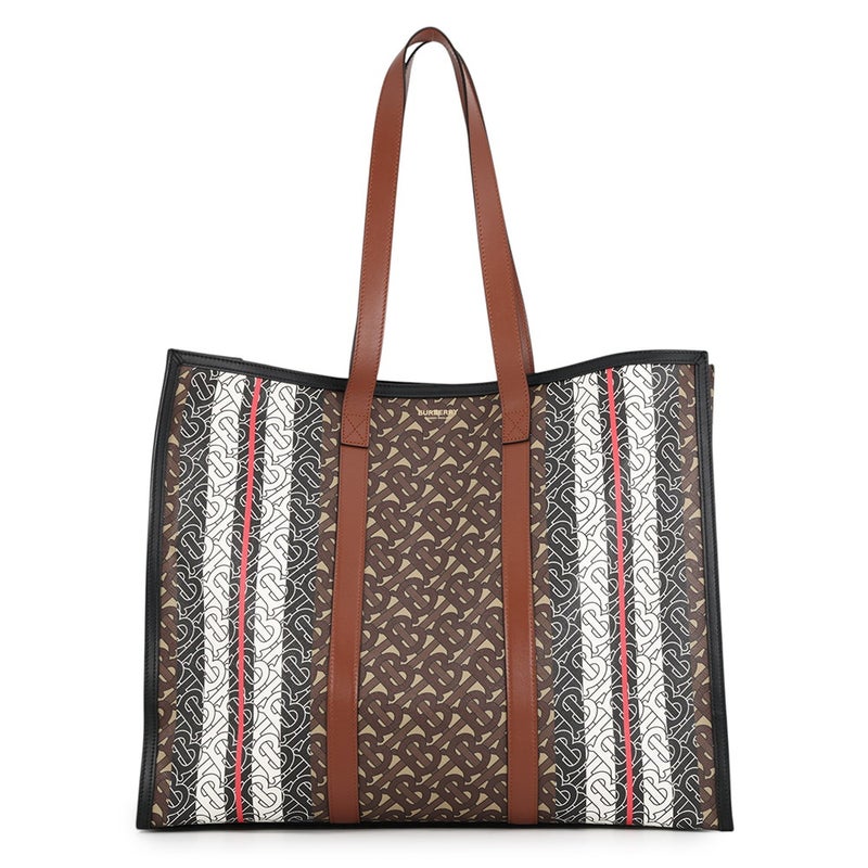 バーバリー トートバッグ TBモノグラム PVC/レザー 80214881 BURBERRY バッグ