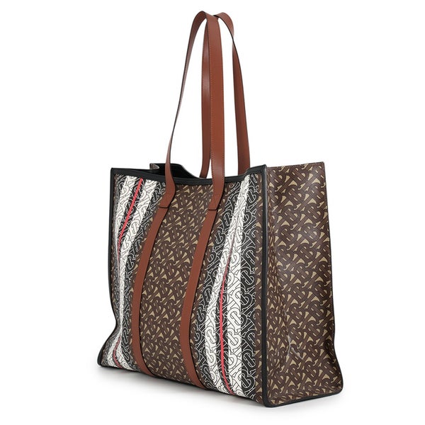 バーバリー トートバッグ TBモノグラム PVC/レザー 80214881 BURBERRY バッグ