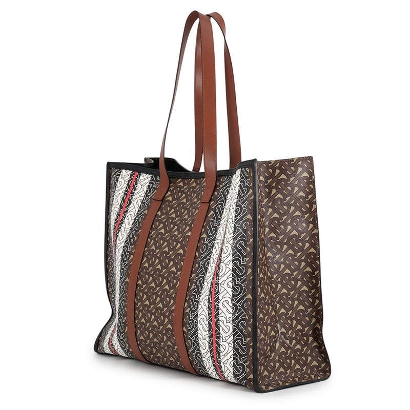バーバリー トートバッグ TBモノグラム PVC/レザー 80214881 BURBERRY バッグ