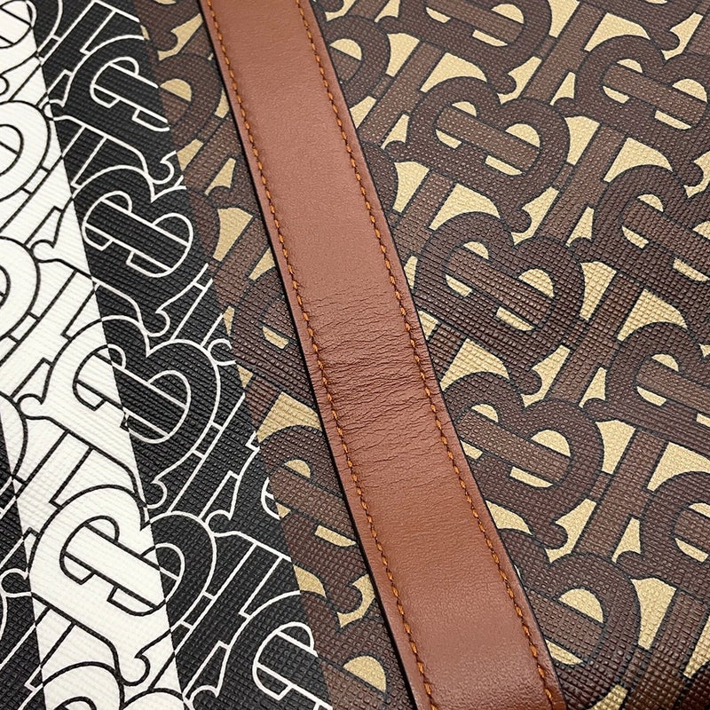 バーバリー トートバッグ TBモノグラム PVC/レザー 80214881 BURBERRY バッグ
